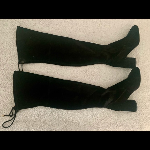 Belle High-quality Flannel Over-the-knee Boots - Picture 3 of 9